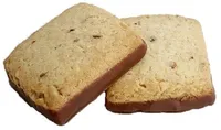 Sablé noisette nappé chocolat au lait