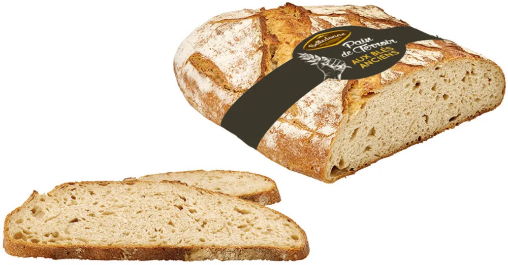 Miche demi-complet blés anciens Rhônes Alpes