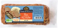 Pain à la farine de riz complet