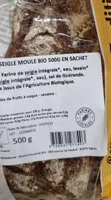 Pain 100% seigle bio 500g