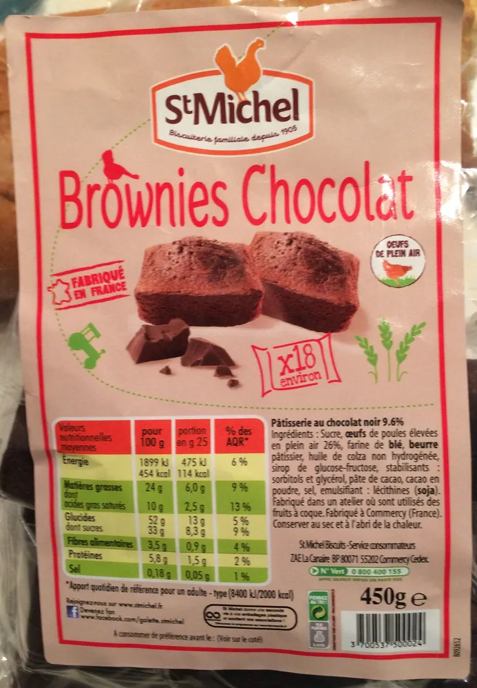 Brownies Chocolat