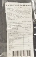 Patisserie à la mirabelle