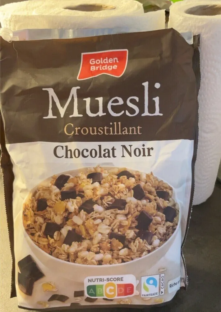 Muesli croustillant chocolat noir