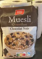 Muesli croustillant chocolat noir