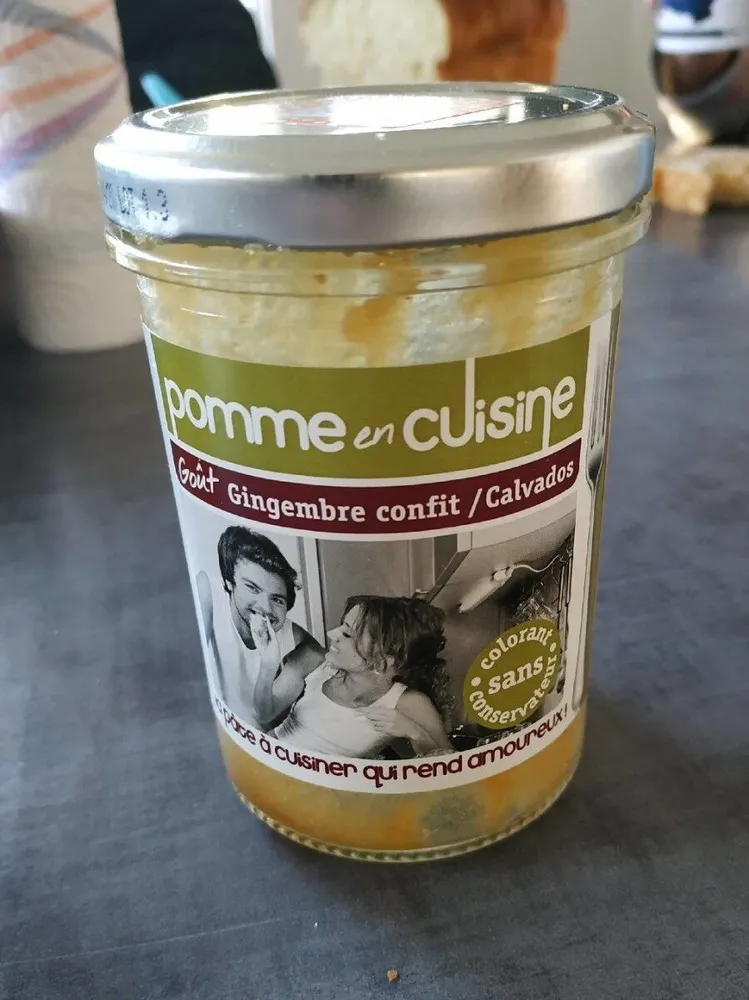 Goût Gimgembre confit / Calvados