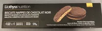 Biscuits nappes de Chocolat noir Hyperprotéinés