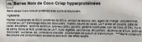 Barre Noix de Coco Crisp Hyperproteinées