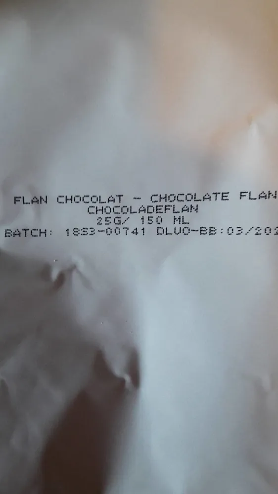 flan protéine
