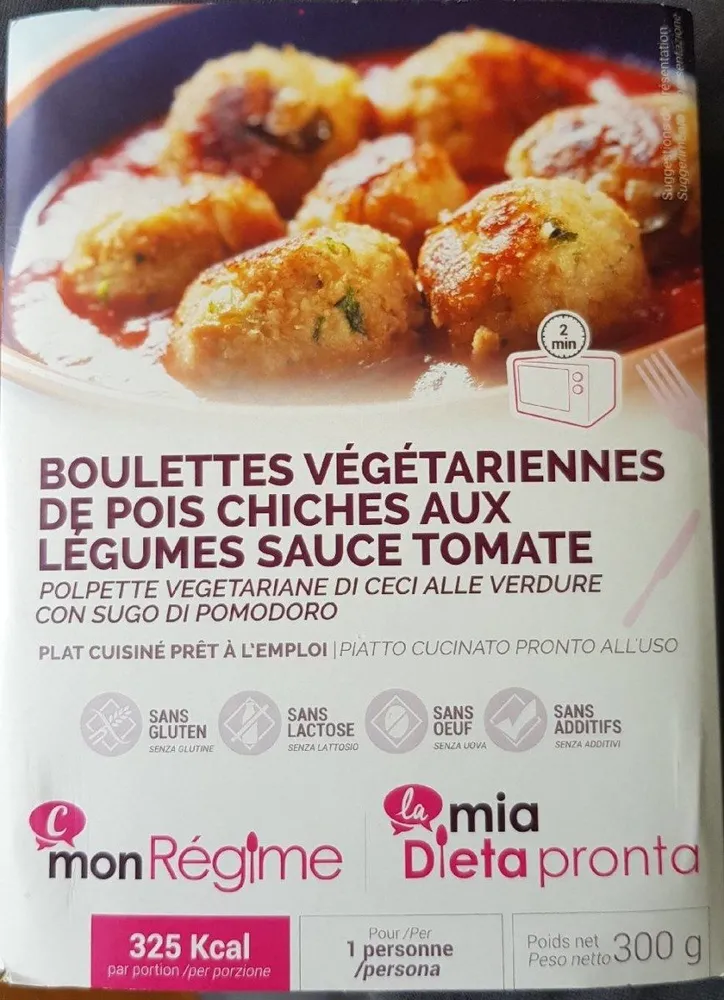 Boulettes végétariennes de pois chiches