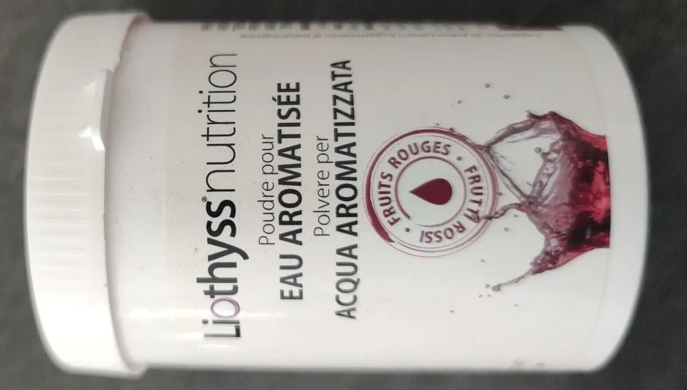 Poudre pour eau aromatisée