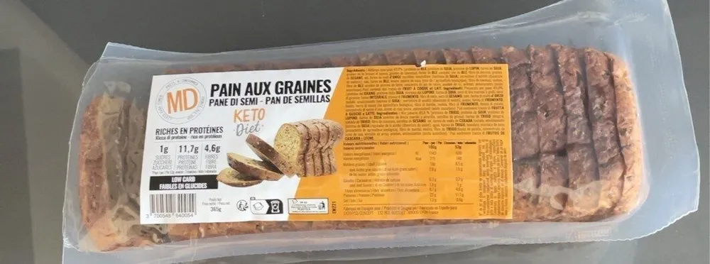 Pain aux graines Keto