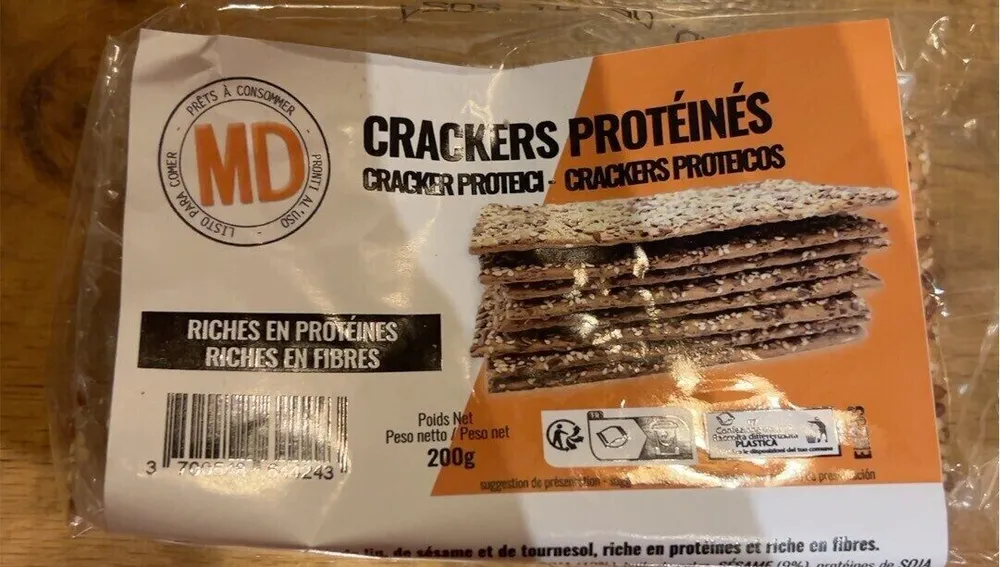 Crackers proteines