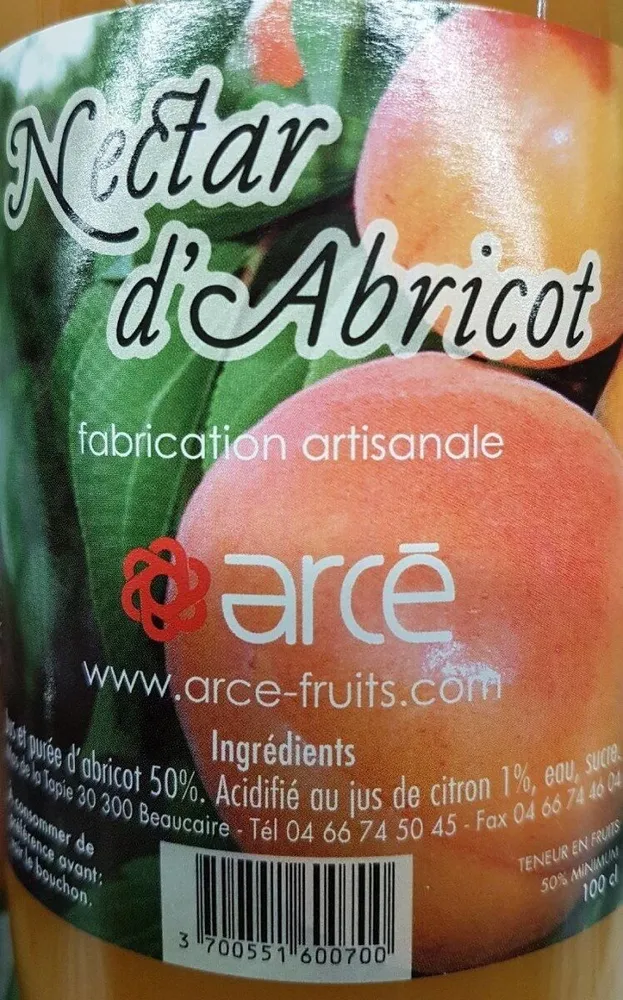Nectar d'abricot