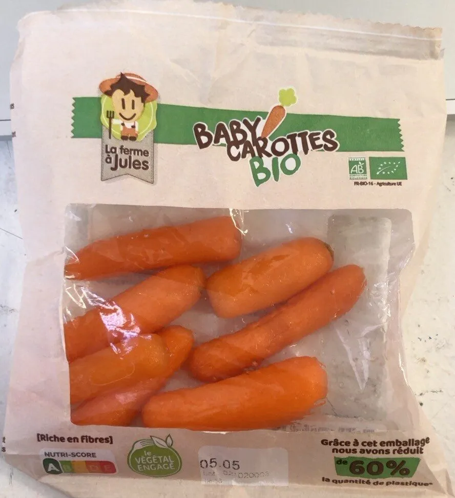 Baby carottes bio