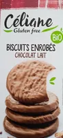 Biscuit enrobés chocolat lait
