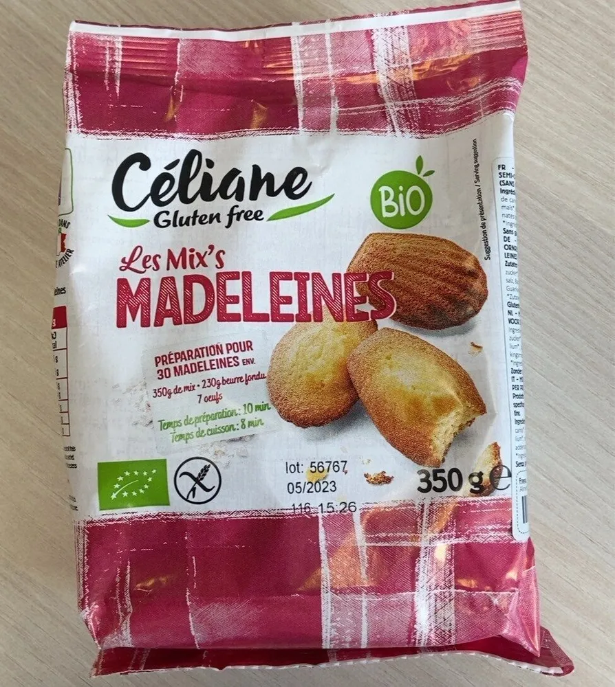 Mix madeleines