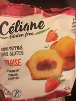 Mini mufins sans gluten Fraise