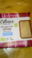 Toast sans gluten à la châtaigne