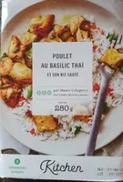 Poulet au basilic thaï et son riz sauté