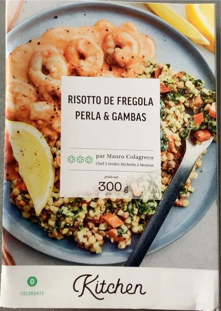 Risotto de fregola