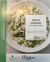 Risotto primavera et son émincé de poulet