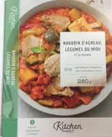 Navarin d'agneau, légumes du midi et sa polenta