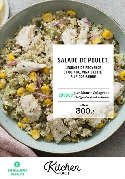 Salade de Poulet, Légumes et Quinoa