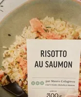 Risotto au saumon