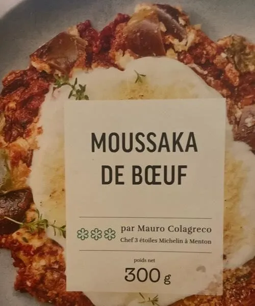 Moussaka de bœuf