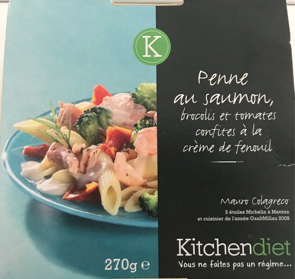 Penne au saumon