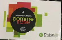 Dessert frais Pomme-Fraise