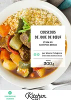 Couscous de joue de bœuf et son jus aux épices douces