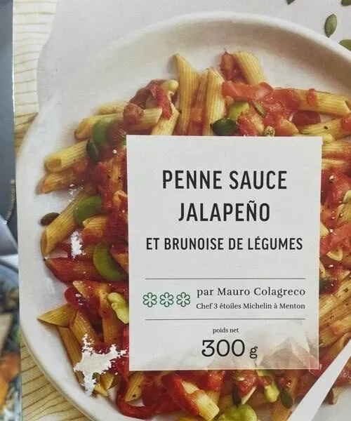 Penne sauce jalapeño