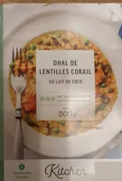 Dhal de lentilles corail au lait de coco