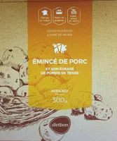 Emincé de porc, et son Ecrasé de pomme de terre