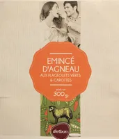 Émincé d’Agneau aux Flageolets Verts et Carottes