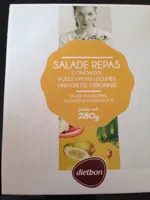 Salade repas conchiglie poulet