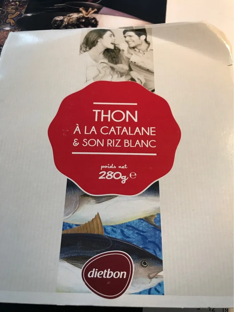 Thon à la Catalane et son riz blanc