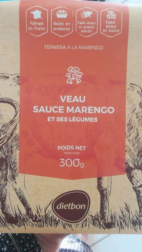 Veau sauce marengo