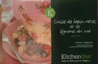 Cuisse de Lapin rôtie et ses légumes du Sud
