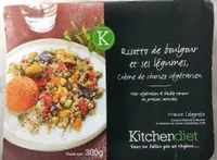 Risotto de Boulgour et ses Légumes, Crème de Chorizo Végétarien