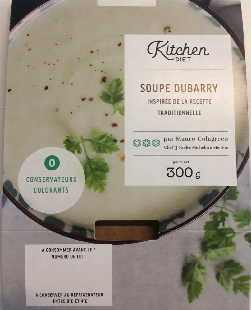 Soupe dubarry inspirée de la recette traditionnelle