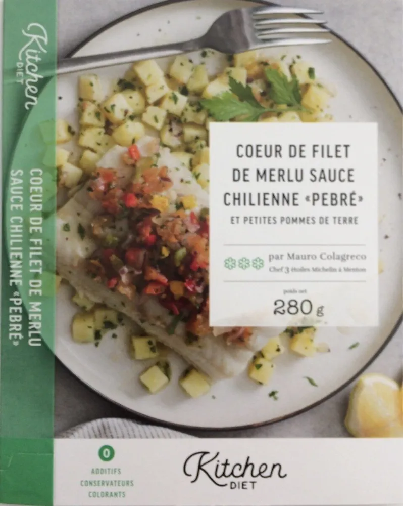 Coeur de filet de Merlu sauce Chilienne 