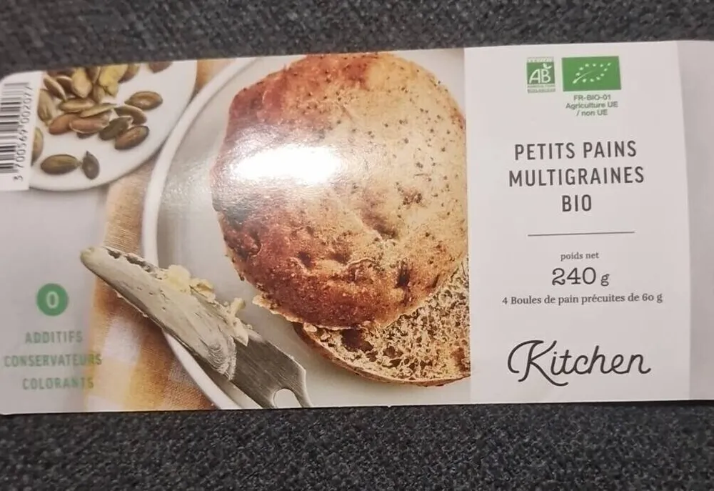 Petit pains multigraines bio