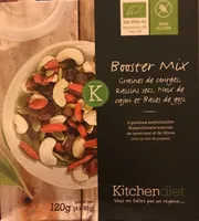 Booster Mix Bio Sans Gluten : Graines de Courges, raisins, Noix de cajou et Goji