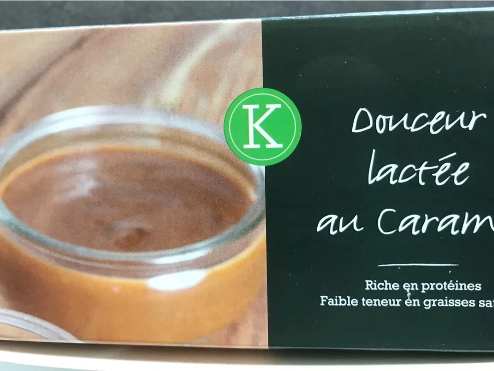 Douceur lactee au caramel