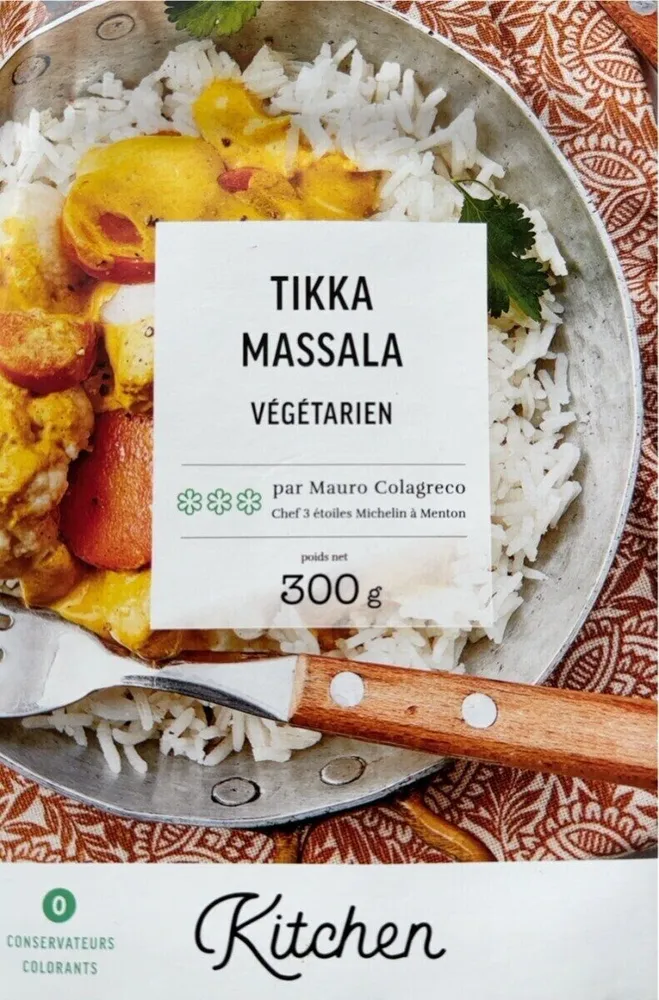 Tikka Massala végétarien