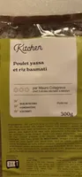 Poulet yassa et riz basmati