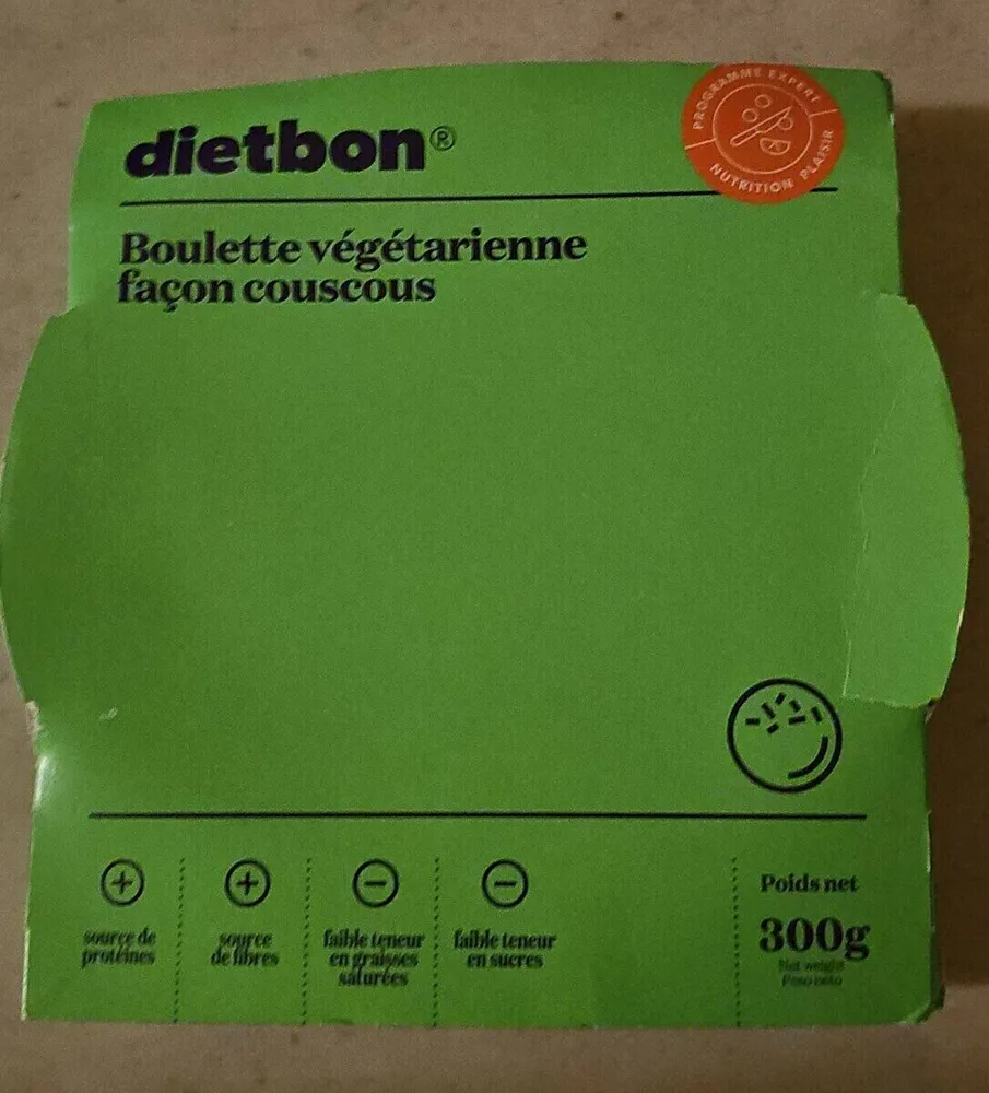 Boulette végétarienne façon couscous