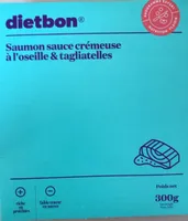 Saumon sauce cremeuse a l’oseille & tagliatelles